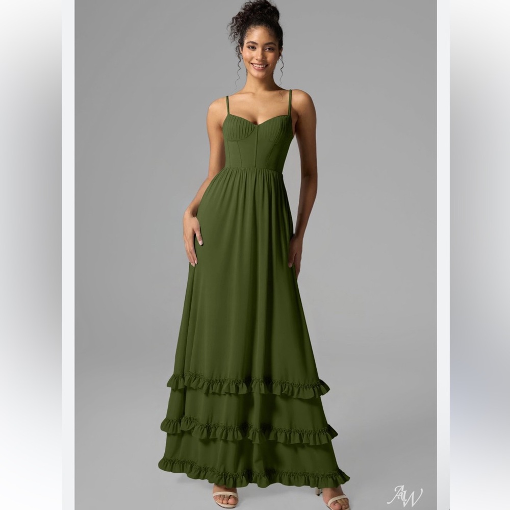 New AW Bridal Maxi Corset Dress